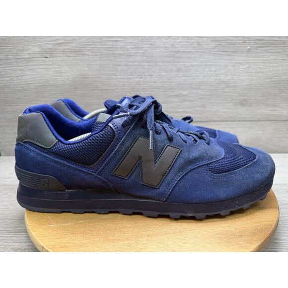 New Balance 574UWC \'Blue Suede\' Twilight Urban Blue Men’s 14 main image 4